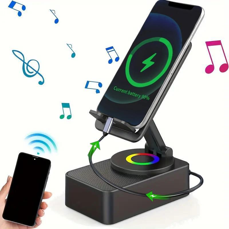 Wireless Audio Bluetooth Speaker 5in1 Phone Holder