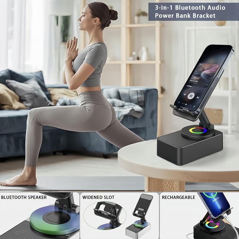 Wireless Audio Bluetooth Speaker 5in1 Phone Holder
