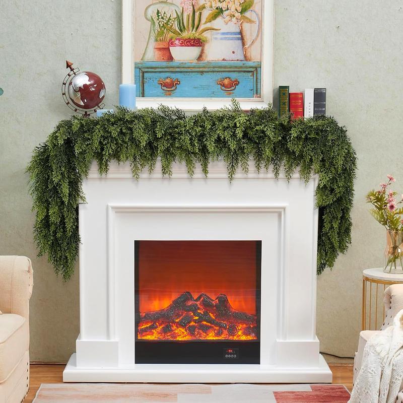 Artificial Christmas grass garland